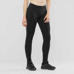 Salomon Agile Warm Tight W Tight Black | LWQG-21805