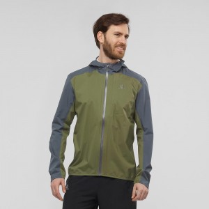 Salomon Bonatti 2.5L Running Jackets Green | WGLE-14089