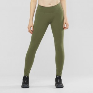 Salomon Comet Warm Tight W Tight Green | PDSO-70138