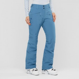 Salomon Edge Pants Blue | ANTY-51796