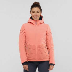 Salomon Edge Ski Jackets Orange | IVJK-41652