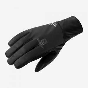 Salomon Equipe Glove U Gloves Black | FPWB-03719