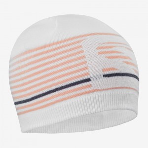 Salomon Flatspin Short Beanie Hats White | HSDP-05392