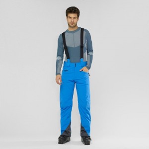 Salomon Force Pants Blue | ZSEX-16792