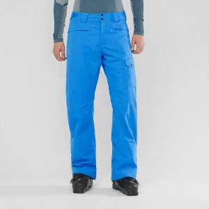 Salomon Highasard M Pants Blue | YRNV-83476