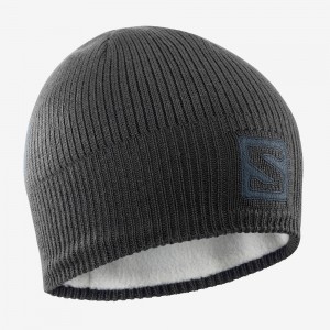 Salomon Logo Caps Black | OHTX-18497