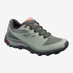 Salomon Outline Gore-Tex Trekking Gray | FKTB-56483