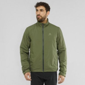 Salomon Outrack Insulated Jacket M Jacket Green | SKMN-95840