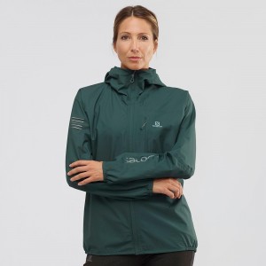 Salomon Outspeed 360 3L Jkt W Jacket Green | ERBA-14035