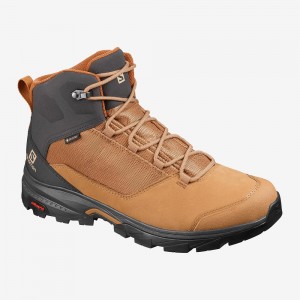 Salomon Outward Gore-Tex Walking Boots Orange | ERMZ-86142