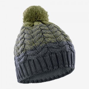 Salomon Poly Beanie Hats Green | QPTL-78546