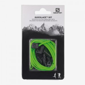 Salomon Quicklace Kit Quicklace Green | EKSN-73591