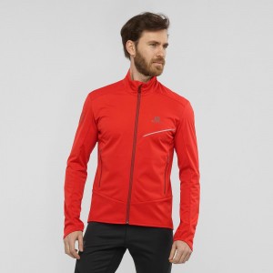 Salomon Rs Softshell Jkt M Jacket Red | XJWQ-01492