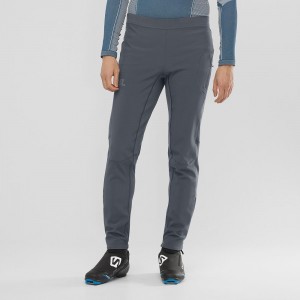 Salomon Rs Warm Softshell M Pants Gray | RJBP-09582