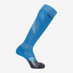 Salomon S Max M Socks Blue | QKSU-87192