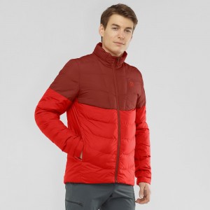 Salomon Sight Storm Jacket M Jacket Red | EUOD-49062