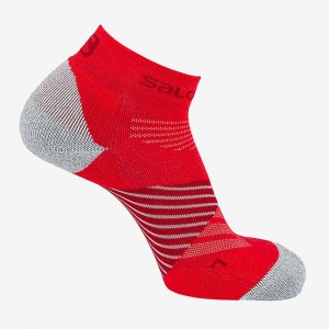 Salomon Speed Pro Socks Red | KAFM-93718