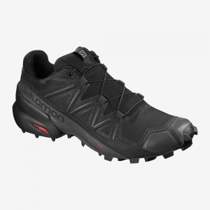 Salomon Speedcross 5 Trail Running Shoes Black | BZTF-25061