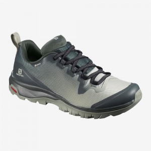 Salomon Vaya Gore-Tex Trekking Green | DNXQ-71580