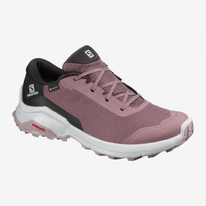 Salomon X Reveal Gore-Tex Trekking Pink | UZHF-29573