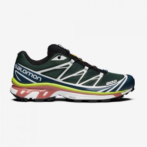 Salomon Xt-6 Sneakers Green | HTQV-37695