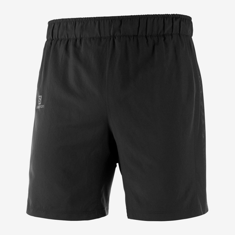 Salomon Agile 2In1 Shorts Black | IPOH-83912