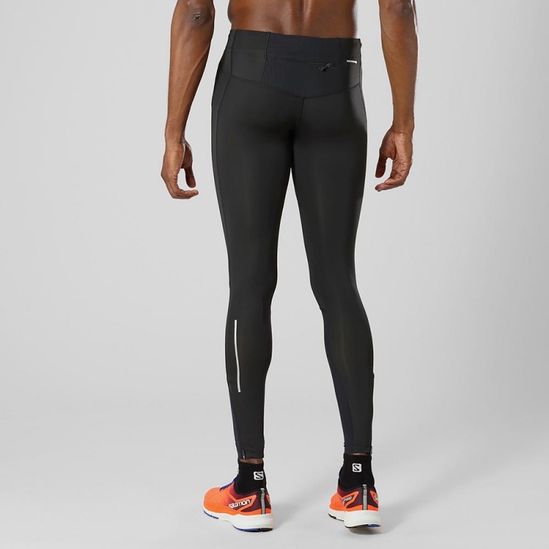 Salomon Agile Long Tight Black | XVBK-40521