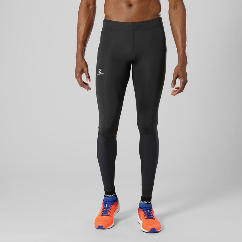 Salomon Agile Long Tight Black | XVBK-40521