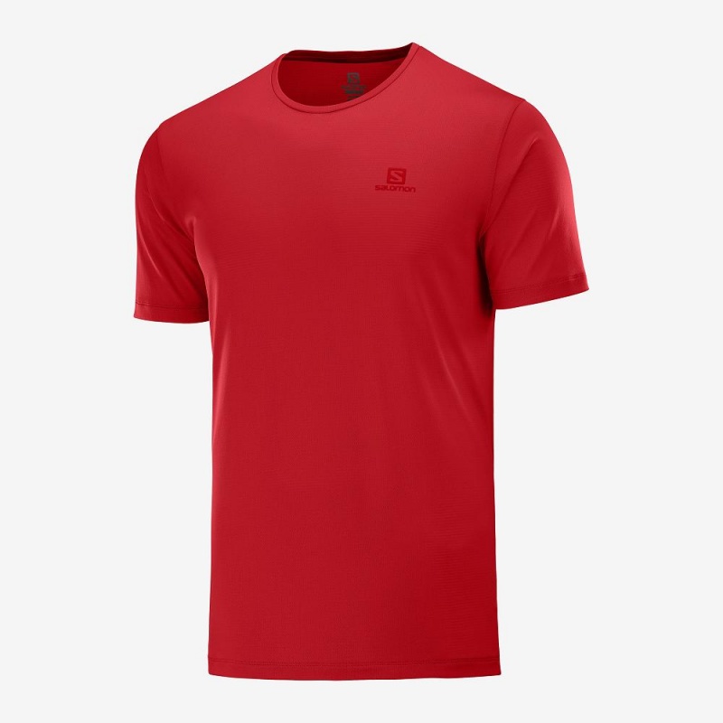 Salomon Agile Training Tops Red | RNWP-39168