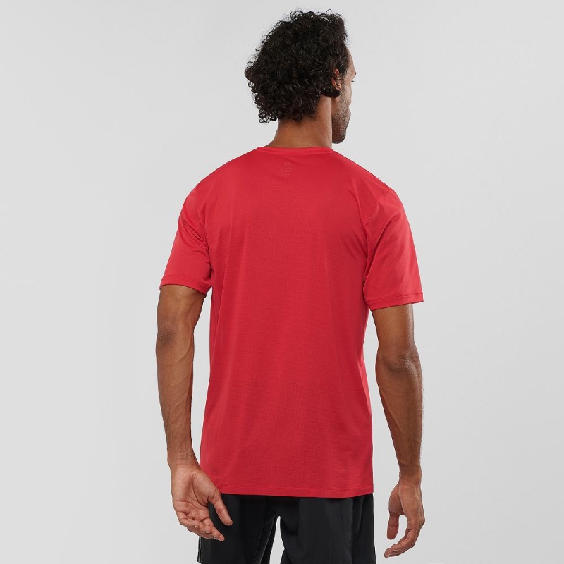 Salomon Agile Training Tops Red | RNWP-39168