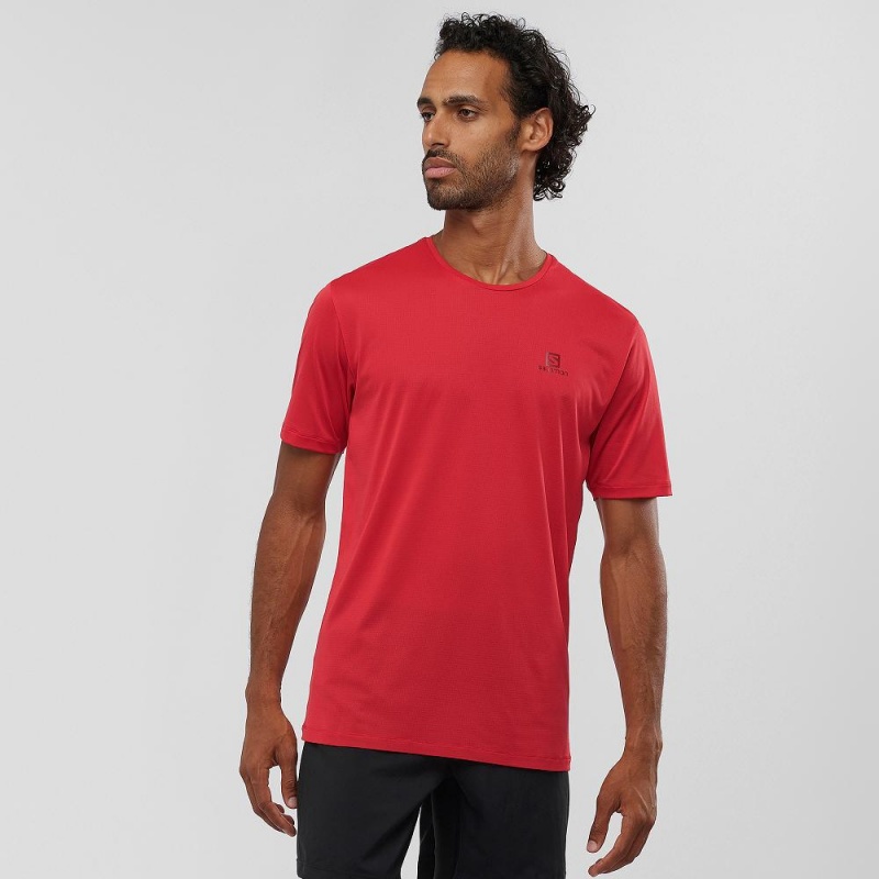 Salomon Agile Training Tops Red | RNWP-39168