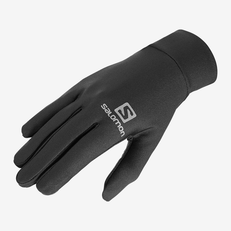 Salomon Agile Warm Glove U Gloves Black | LDBP-56308