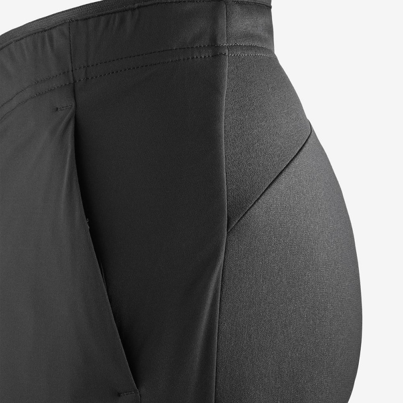 Salomon Agile Warm Pants Black | MPHY-26540