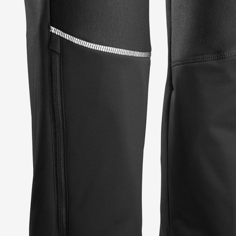 Salomon Agile Warm Pants Black | MPHY-26540