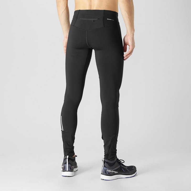 Salomon Agile Warm Tight M Tight Black | UETH-68325