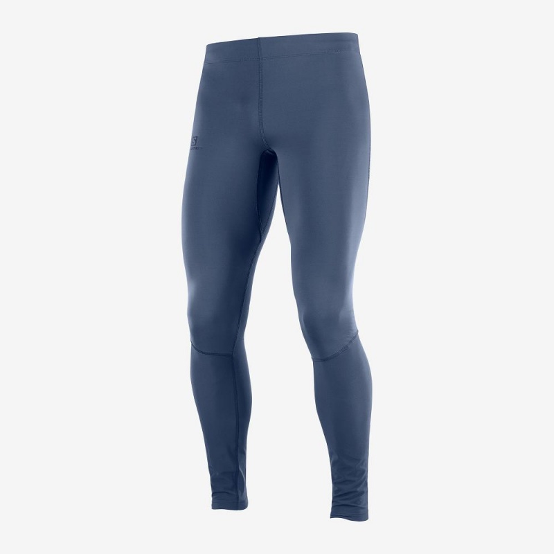 Salomon Agile Warm Tight M Tight Navy | VPNF-58904