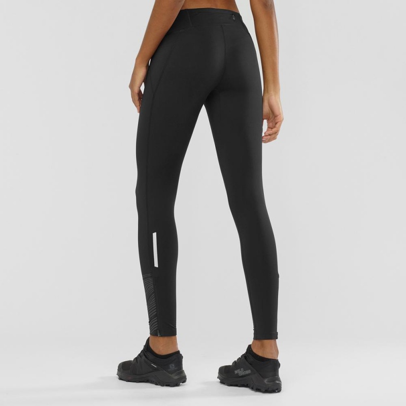 Salomon Agile Warm Tight W Tight Black | JSWB-89240