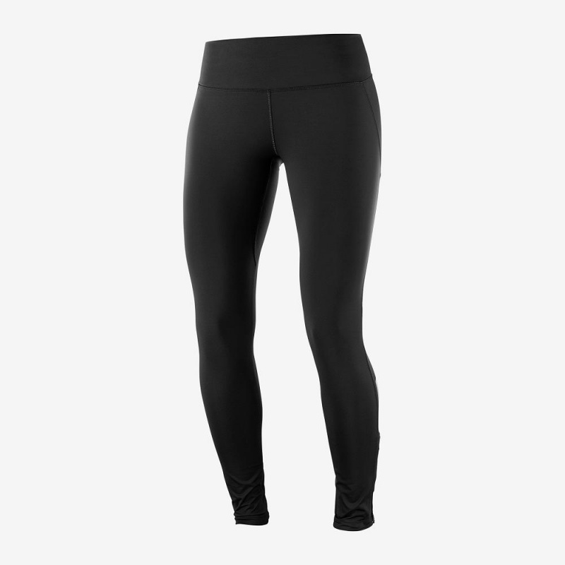 Salomon Agile Warm Tight W Tight Black | LWQG-21805