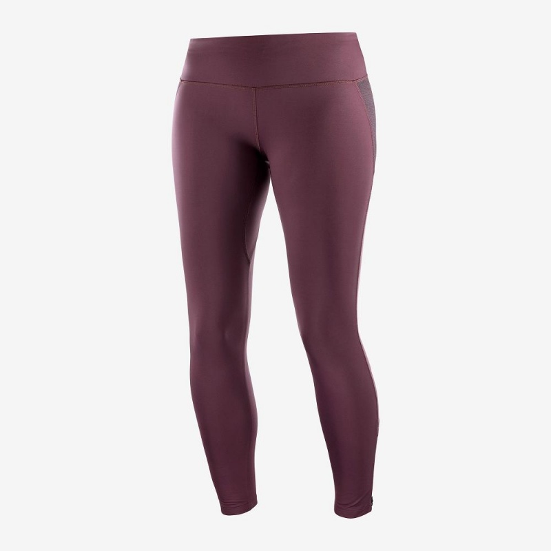 Salomon Agile Warm Tight W Tight Purple | ZJDK-32574