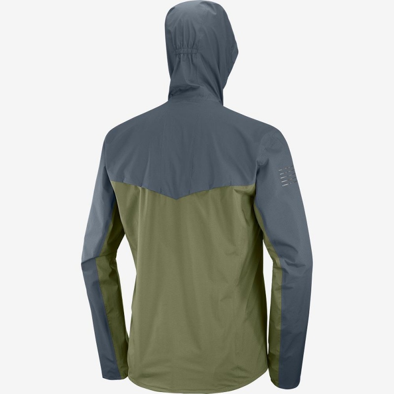 Salomon Bonatti 2.5L Running Jackets Green | WGLE-14089