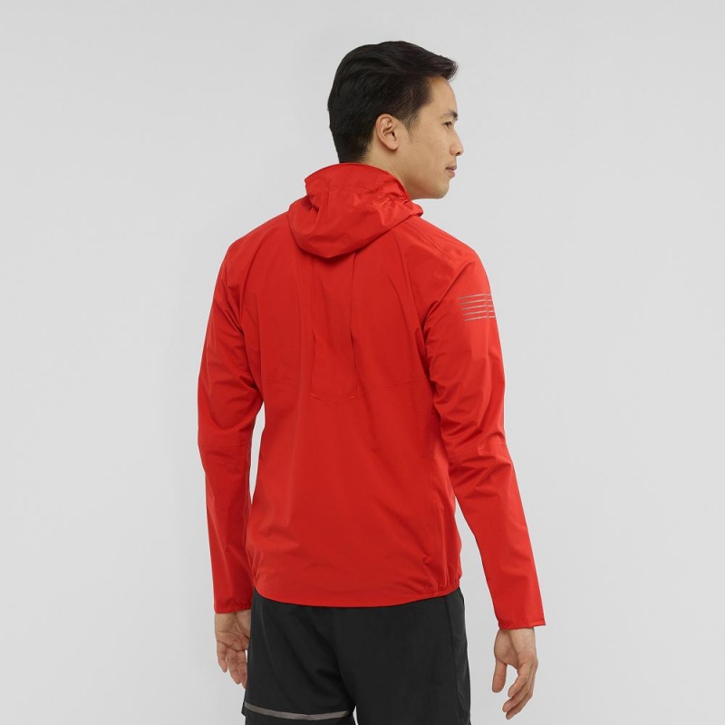 Salomon Bonatti Pro Wp Jkt M Running Jackets Red | THAY-60829