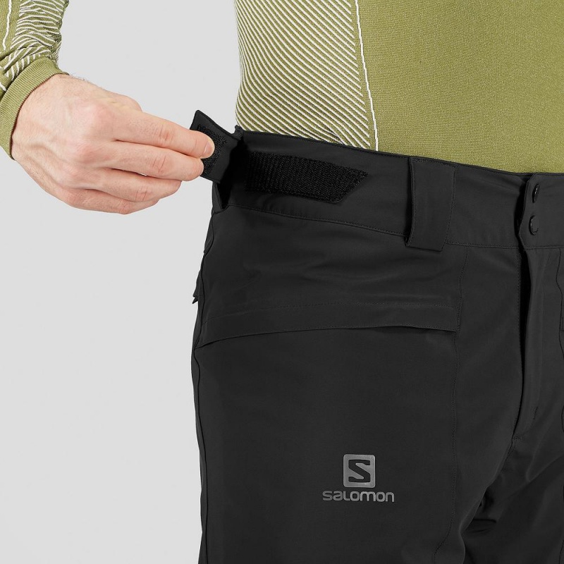 Salomon Brilliant Pants Black | WLYM-91752