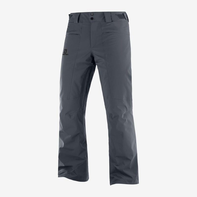 Salomon Brilliant Pants Gray | GFIN-28539