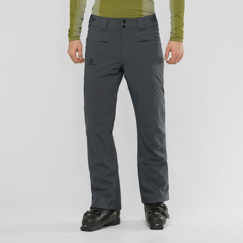 Salomon Brilliant Pants Gray | GFIN-28539