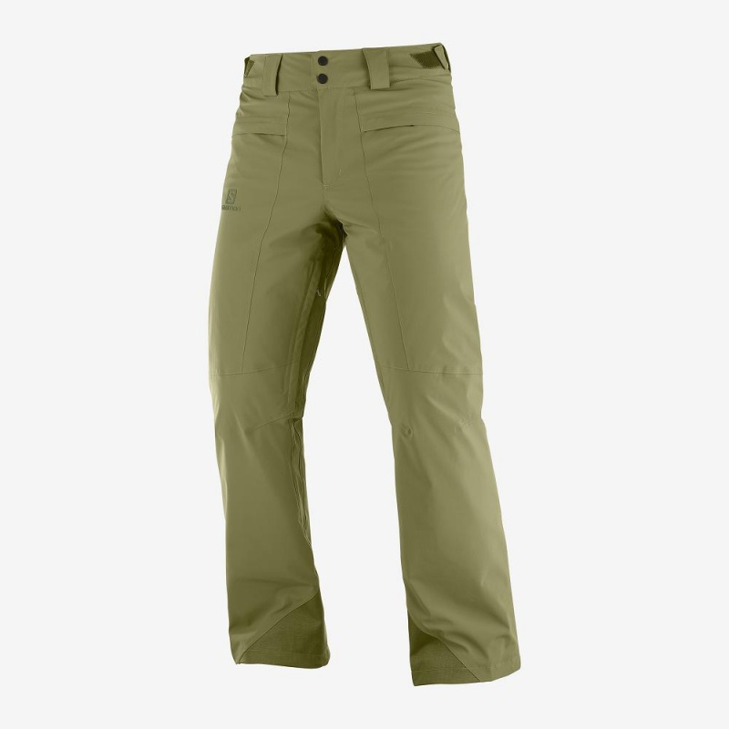 Salomon Brilliant Pants Green | MFTS-71523