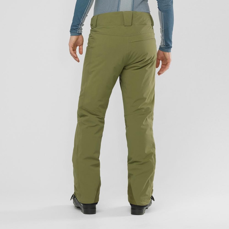 Salomon Brilliant Pants Green | MFTS-71523