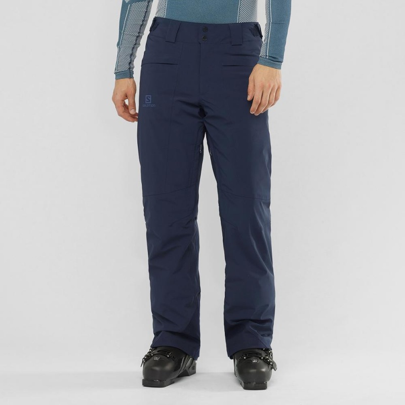 Salomon Brilliant Pants Navy | ZJNQ-01624