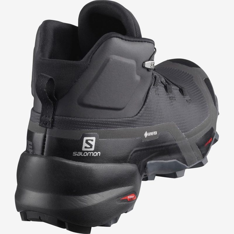 Salomon Cross Hike Mid Gore-Tex Walking Boots Black | IZTN-62519