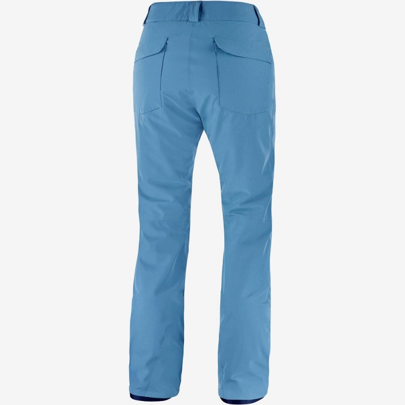 Salomon Edge Pants Blue | ANTY-51796