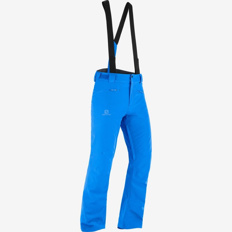 Salomon Edge Pants Blue | SJHQ-27638